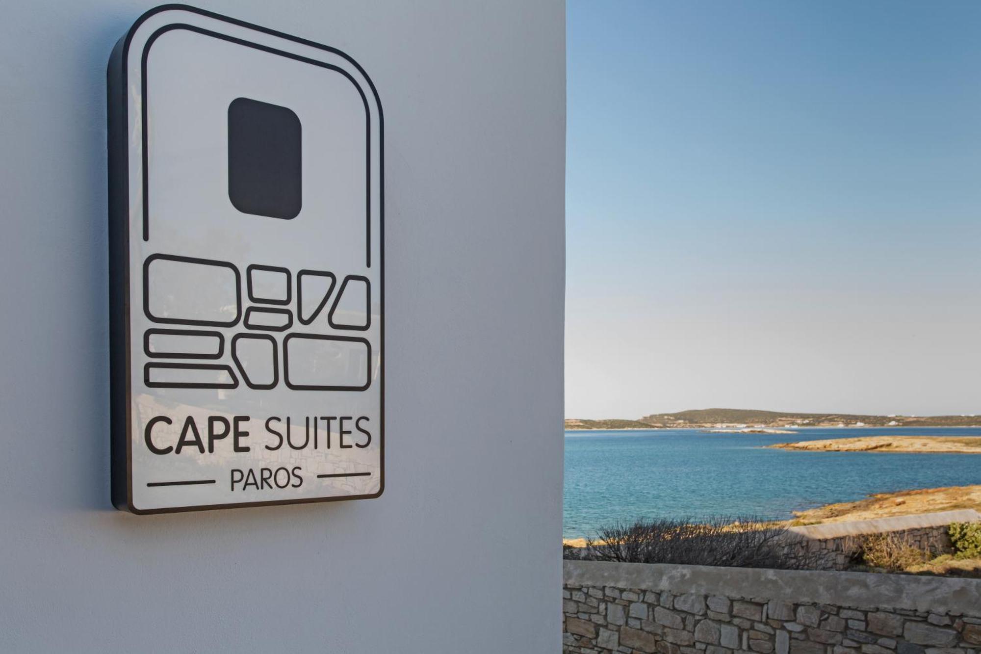 Paros Cape Suites เนาซา ภายนอก รูปภาพ
