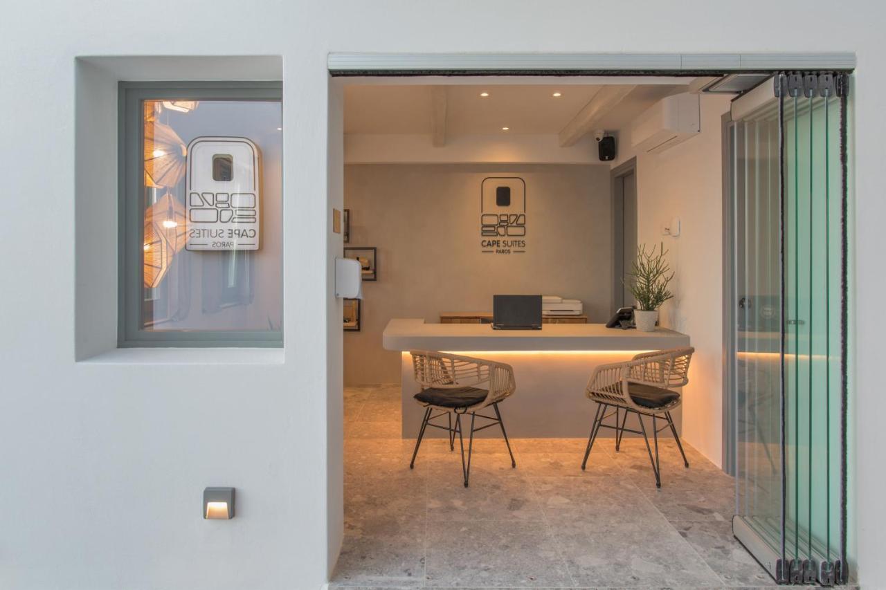 Paros Cape Suites เนาซา ภายนอก รูปภาพ