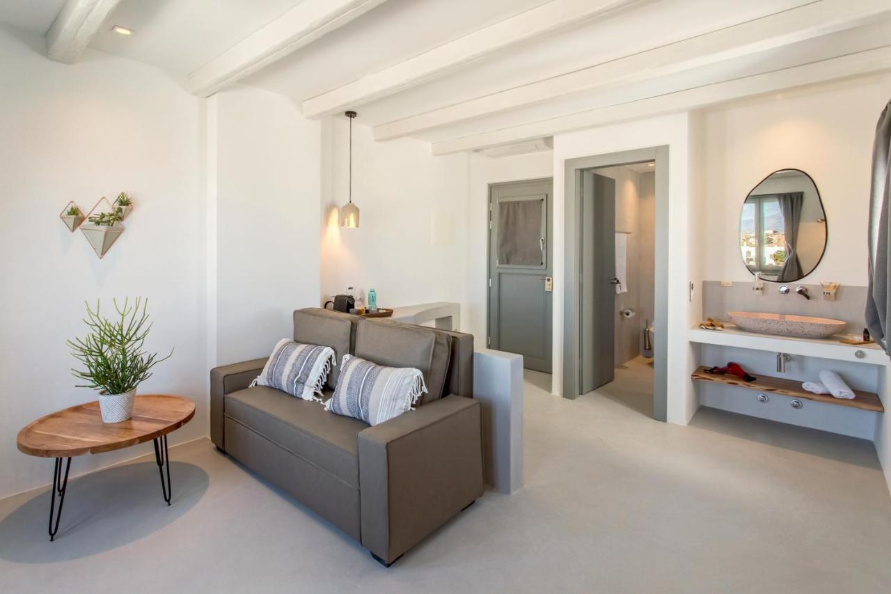 Paros Cape Suites เนาซา ภายนอก รูปภาพ
