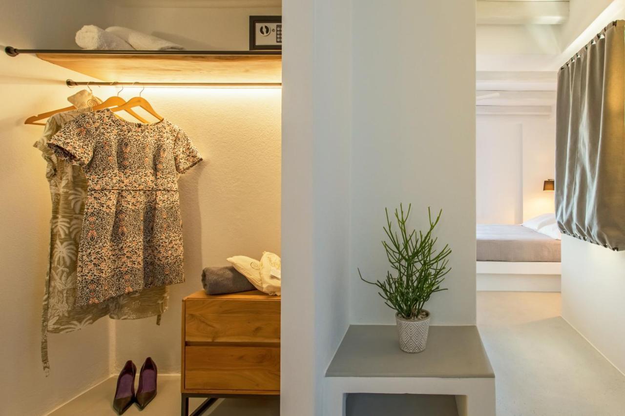Paros Cape Suites เนาซา ภายนอก รูปภาพ