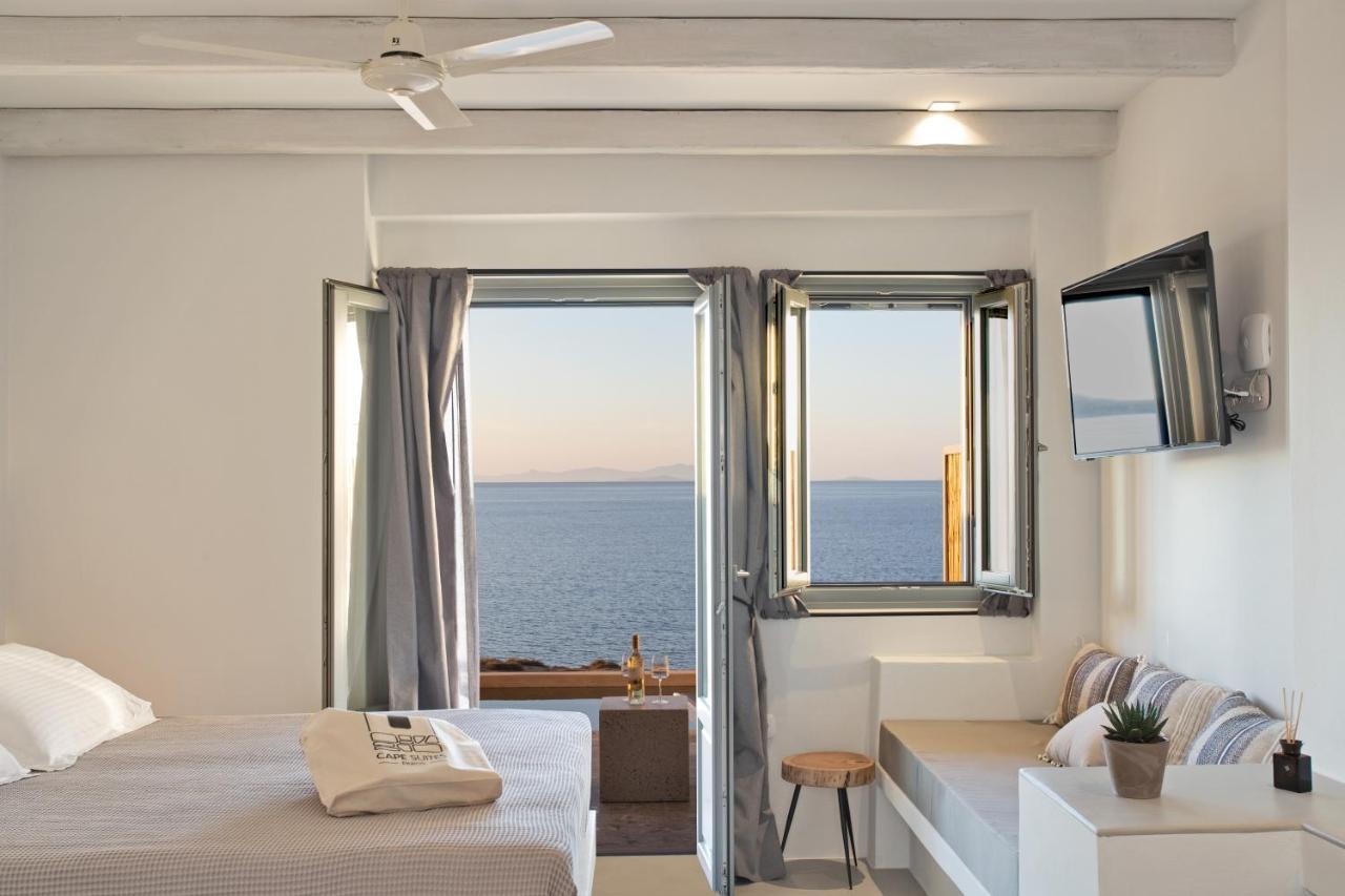 Paros Cape Suites เนาซา ภายนอก รูปภาพ