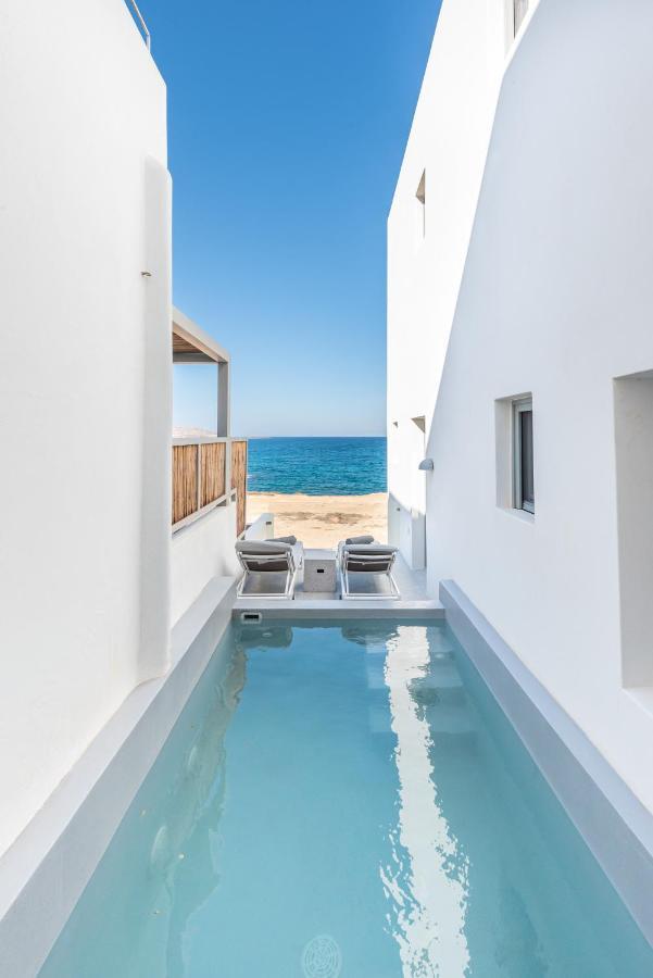Paros Cape Suites เนาซา ภายนอก รูปภาพ