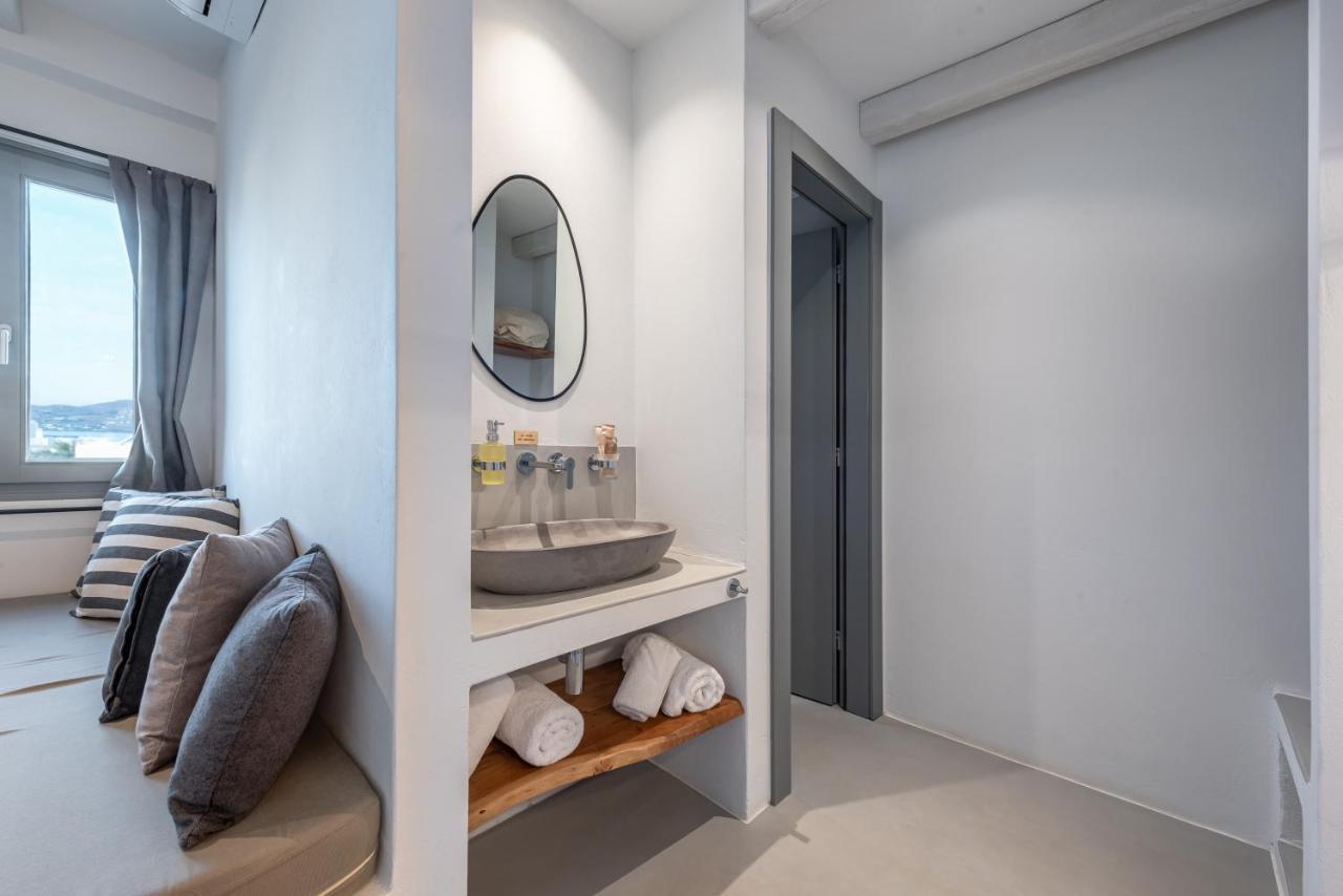 Paros Cape Suites เนาซา ภายนอก รูปภาพ