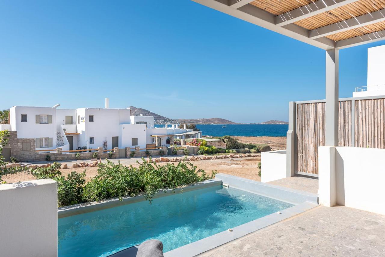 Paros Cape Suites เนาซา ภายนอก รูปภาพ