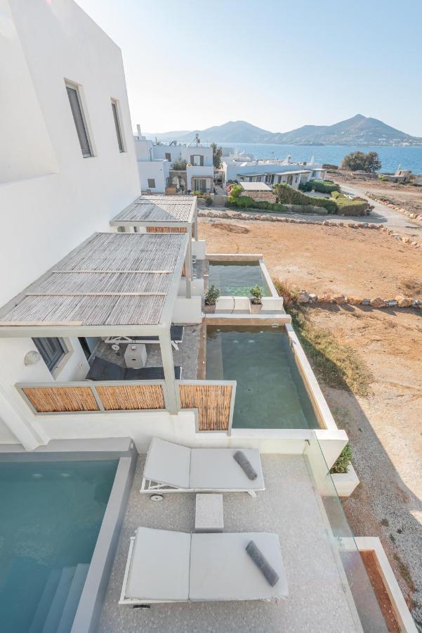 Paros Cape Suites เนาซา ภายนอก รูปภาพ
